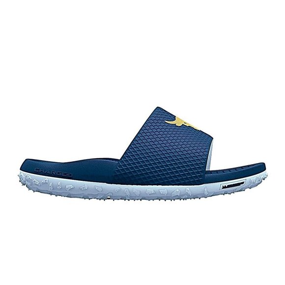 Under Armour Project Rock Brahma Bull Slides 3025237-400 - Picture 1 of 13